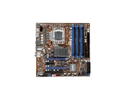 7593-005 - MSI X58M Desktop Board Intel X58 Express Enhanced SpeedStep Technology Socket B 6.4GT/s 24GB DDR3 SDRAM DDR3-1066/PC3-8500, DDR3-800/PC3-6400 CrossFire Micro ATX