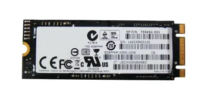 759492-001 - HP 256GB PCI-Express M.2 2260 Solid State Drive