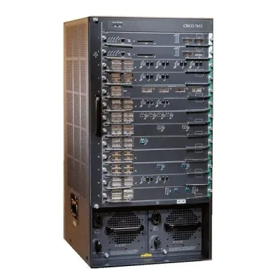 7613-2SUP720XL-2PS - Cisco 7613 Router Chassis 11 x Expansion Slot, 2 x Supervisor Engine Router Chassis