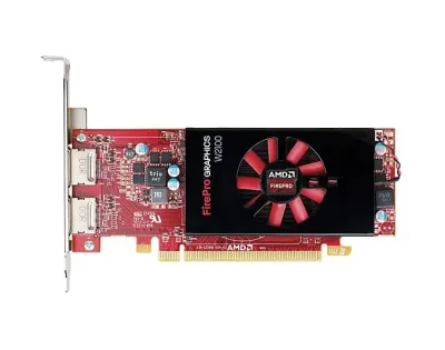 763264-001 - HP AMD FirePro W2100 2GB GDDR5 PCI-Express Video Card
