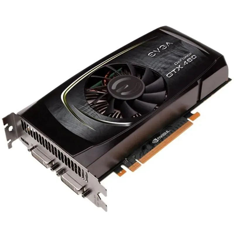 768-P3-1362-ER - EVGA GeForce GTX 460 768MB GDDR5 192-Bit PCI Express 2.0 x16 HDCP Ready/ SLI Support Video Graphics Card
