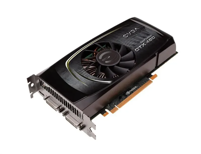 768-P3-1362-ET - EVGA GeForce GTX 460 SuperClocked 768MB 192-Bit GDDR5 PCI Express 2.0 x16 Dual DVI/ mini HDMI Video Graphics Card