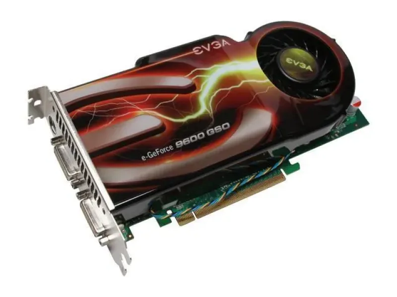 768-P3-N968-AR - EVGA GeForce 9600 GSO 768MB 192-Bit GDDR3 PCI Express 2.0 x16 HDCP Ready SLI Support Video Graphics Card