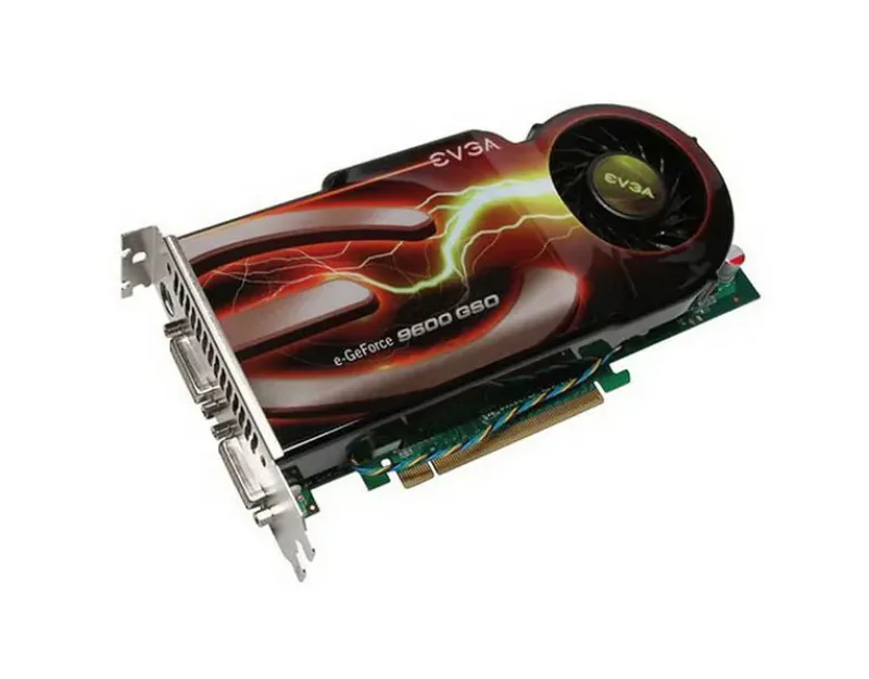 768-P3-N968-KR - EVGA GeForce 9600 GSO 768MB GDDR3 192-Bit HDCP Ready SLI Support PCI Express 2.0 x16 Video Graphics Card