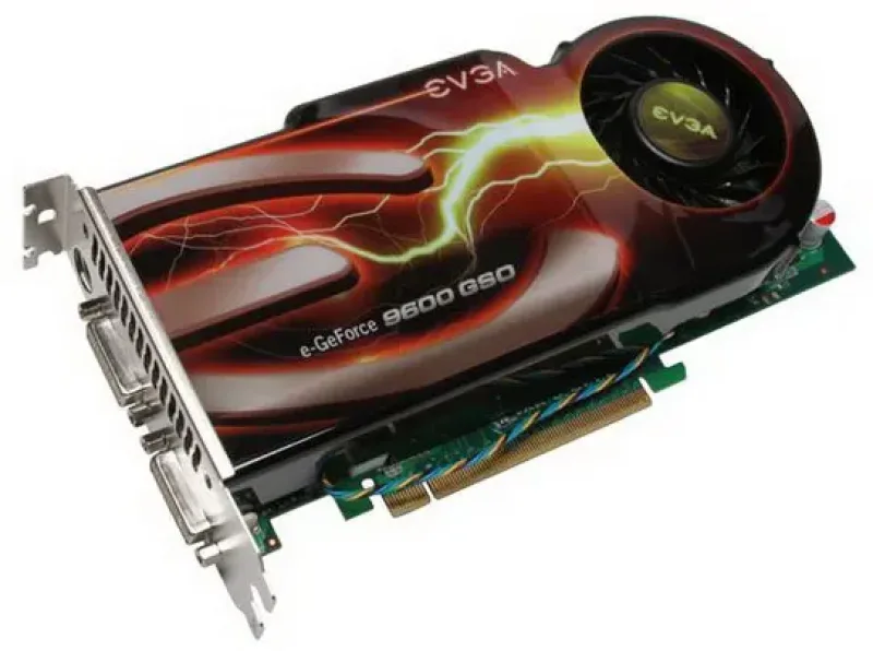 768-P3-N968-TR - EVGA GeForce 9600 GSO 768MB GDDR3 192-Bit HDCP Ready SLI Support PCI Express 2.0 x16 Video Graphics Card