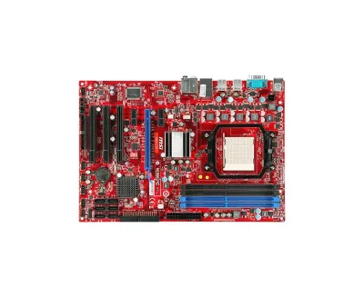 770T-C35 - MSI Desktop Motherboard AMD Socket AM2+ PGA-940 ATX 1 x Processor Support 8GB DDR2 SDRAM Maximum RAM Ultra ATA/133 (ATA-7), Serial ATA/300, Floppy Controller Yes Controller 1 x PCIe x16 Slot