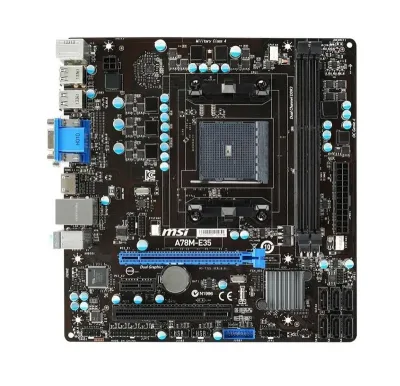 7721-201R - MSI A78M-E35 V2 Desktop Motherboard AMD A78 Chipset Socket FM2+