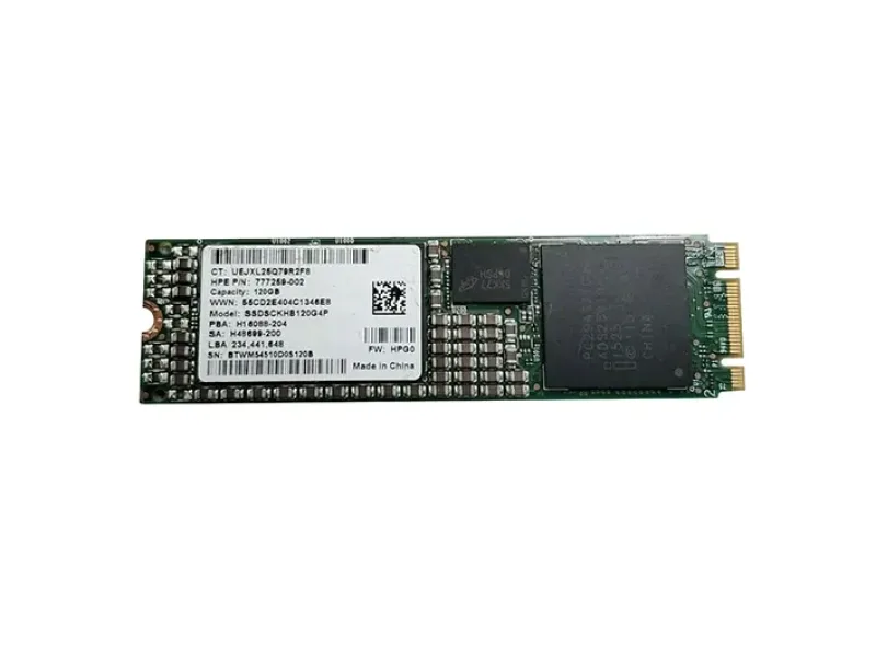 777259-002 - HP 120GB SATA 6Gb/s M.2 MLC Solid State Drive