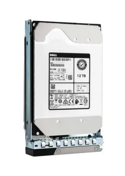 77CYV - Dell 12TB 7200RPM SAS 12Gb/s 256MB Cache Hot-Pluggable 3.5-inch Hard Drive