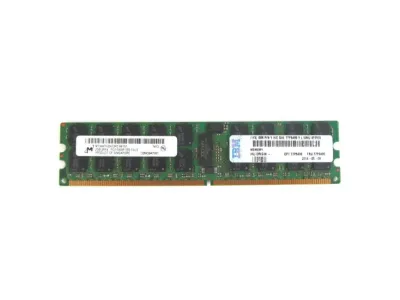 77P6499 - IBM 4GB Kit (2 X 2GB) DDR2-667MHz PC2-5300 ECC Registered CL5 240-Pin DIMM 1.8V Dual Rank Memory