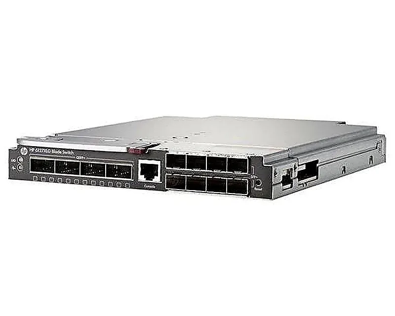 HPE 787635-B22 6127XLG 4-Ports 40GbE QSFP+ + 8-Ports 10GbE SFP+ Layer 3 Managed Gigabit Ethernet Blade Network Switch. In Stock