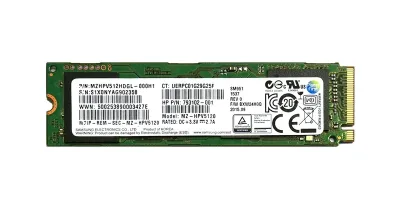 793102-001 - HP 512GB Multi-Level Cell PCI-Express 3.0 x4 M.2 2280 Solid State Drive