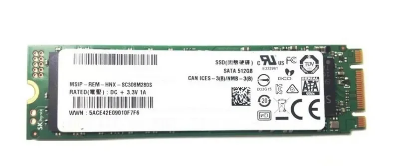796427-001 - HP 512GB SATA 6Gb/s M.2 2280 Solid State Drive for EliteBook Revolve 810 G3 Tablet
