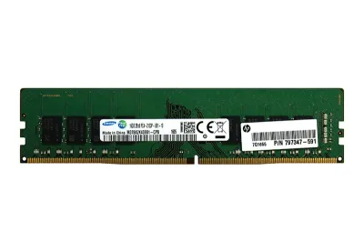 797347-591 - HP 16GB DDR4-2133MHz PC4-17000 non-ECC Unbuffered CL15 288-Pin DIMM 1.2V Dual Rank Memory Module