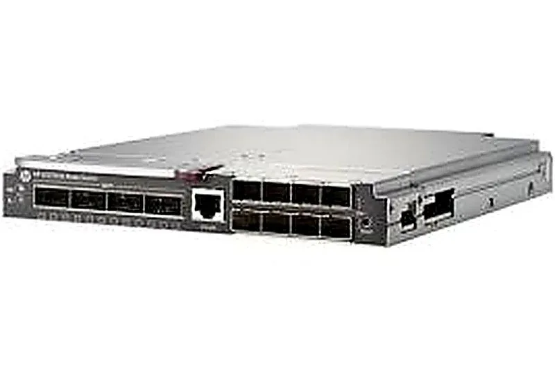 HPE 797387-001 6127XLG 4 x QSFP+ Ports 40GBase-X + 8-Ports SFP+ 10GBase-X Layer 3 Managed Ethernet Blade Switch. In Stock