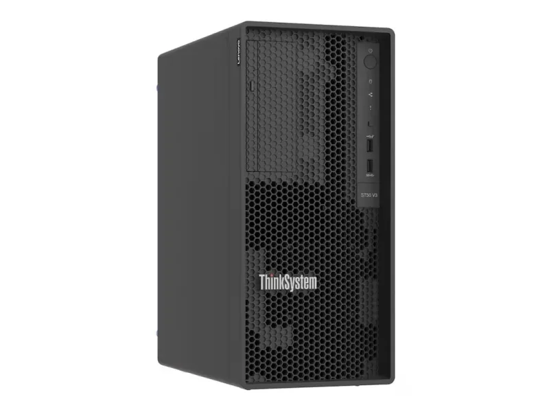 Lenovo 7DF3A018NA ThinkSystem ST50 V3 1x Xeon E-2434 Quad-Core 3.4GHz 1x 16GB TruDDR4 3-Bays SATA LFF HDD Serial ATA/600 Controller 1x 300W PSU Tower Server. In Stock
