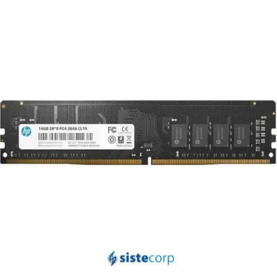 HP 7EH56AA#ABB 16GB PC4-21300 DDR4-2666MHz non-ECC Unbuffered CL19 UDIMM 1.2V Dual-Rank Memory Module