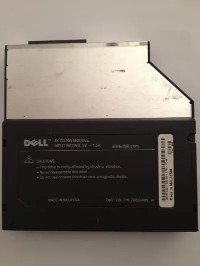 7G828 - Dell 8X IDE CD-RW Drive for Inspiron/Latitude