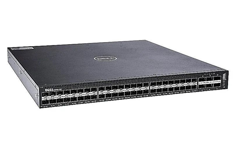 Dell 7JYRN Dell 07JYRN / 7JYRN PowerSwitch S4048-ON 48x Ports 10GbE SFP+ 6x 40GbE QSFP+ Ports Layer 3 Managed Rack-mountable Ethernet Network Switch - 2x Hot Swappable Power Supply