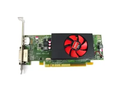 7W12P - Dell AMD Radeon HD8490 1GB DDR3 PCI-Express 2 DisplayPort DVI Full Height Video Card