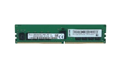 7X77A01303 - Lenovo 16GB DDR4-2666MHz/PC4-21300 ECC Registered CL19 288-Pin RDIMM 1.2V Dual Rank Memory Module
