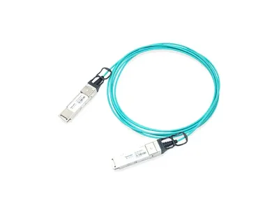 7Z57A03548 - Lenovo 10m 100GBASE QSFP28 to QSFP28 Active Optical Direct Attach Cable for Thinksystem NE10032, NE2572 , AND NE2580O Rackswitch
