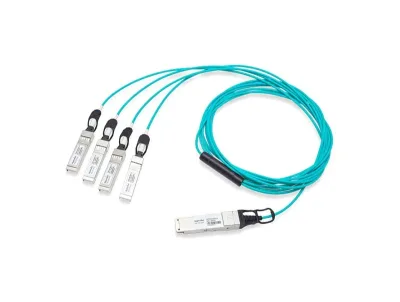 7Z57A03551 - Lenovo 3m 850nm 25Gbps QSFP28 to 4 x SFP28 Breakout Active Optical Cable