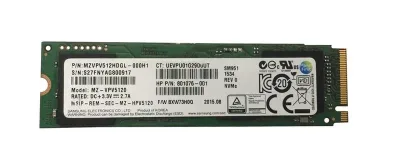 801076-002 - HP 512GB Multi-Level Cell PCI Express 3.0 x4 M.2 2280 Solid State Drive for Zbook G3s / Z Workstations