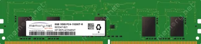 HP 805347-K21#0D1 8GB PC4-19200 DDR4-2400MHz ECC Registered CL17 RDIMM 1.2V Single-Rank Memory Module