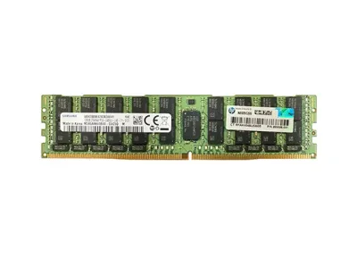 809086-091 - HP 128GB DDR4-2400MHz PC4-19200 ECC Registered CL17 288-Pin Load Reduced DIMM 1.2V Octal Rank Memory Module