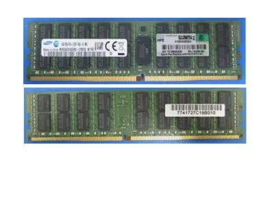 HPE 810744-B21#0D1 16GB PC4-17000 DDR4-2133MHz ECC Registered CL15 RDIMM 1.2V Single-Rank Memory Module