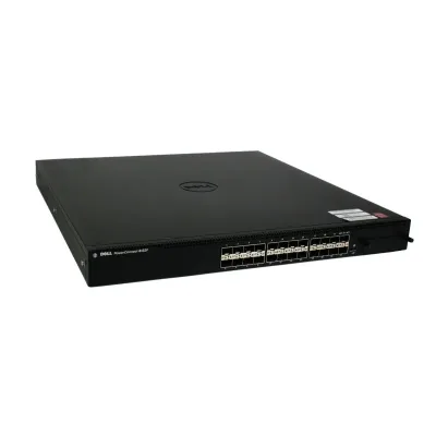 8132F - Dell PowerConnect 8132F 24 x Port 10GBase-T 10 Gigabit Ethernet SFP+ Rack-mountable 1U Layer 3 Managed Fiber Network Switch