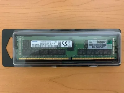 HP 815098-B21#0D1 16GB PC4-21300 DDR4-2666MHz ECC Registered CL19 RDIMM 1.2V Single-Rank Memory Module