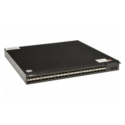 8164F - Dell PowerConnect 8164F 48 x Ports 10 Gigabit SFP+ + 2 x Ports 40 Gigabit QSFP+ Layer 3 Managed Rack-Mountable Switch