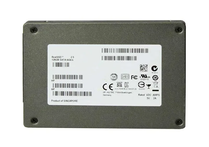 816722-001 - HP 128GB Triple-Level Cell (TLC) SATA 6Gb/s 2.5-inch Solid State Drive