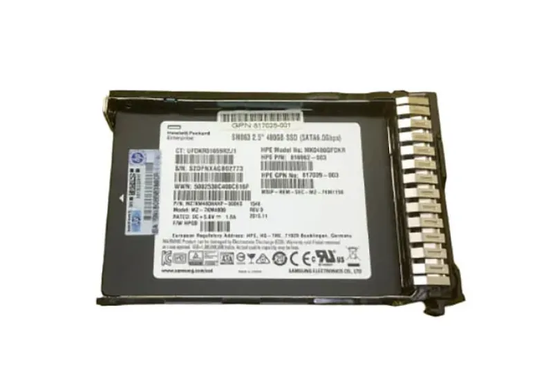 817028-001 - HP / Samsung 480GB SATA 6Gb/s 2.5-inch SC Solid State Drive