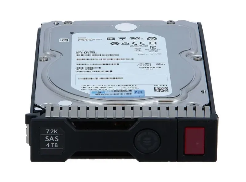 818369-003 - HP 4TB 7200RPM SAS 12Gb/s 3.5-inch Hard Drive