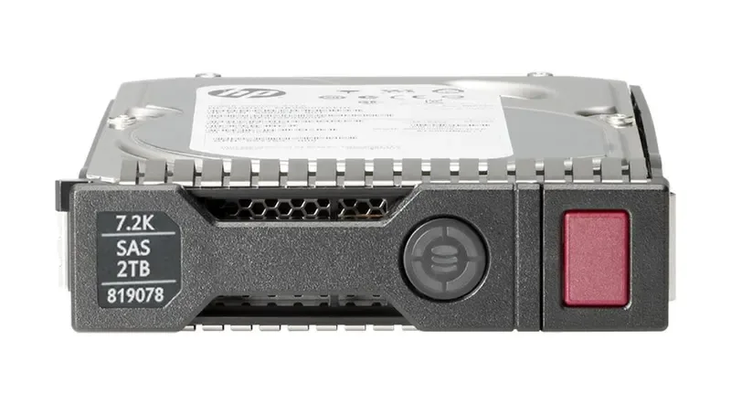 819078-001 - HP 2TB 7200RPM SAS 12GB/s SC Midline 3.5-inch Hard Drive with Tray