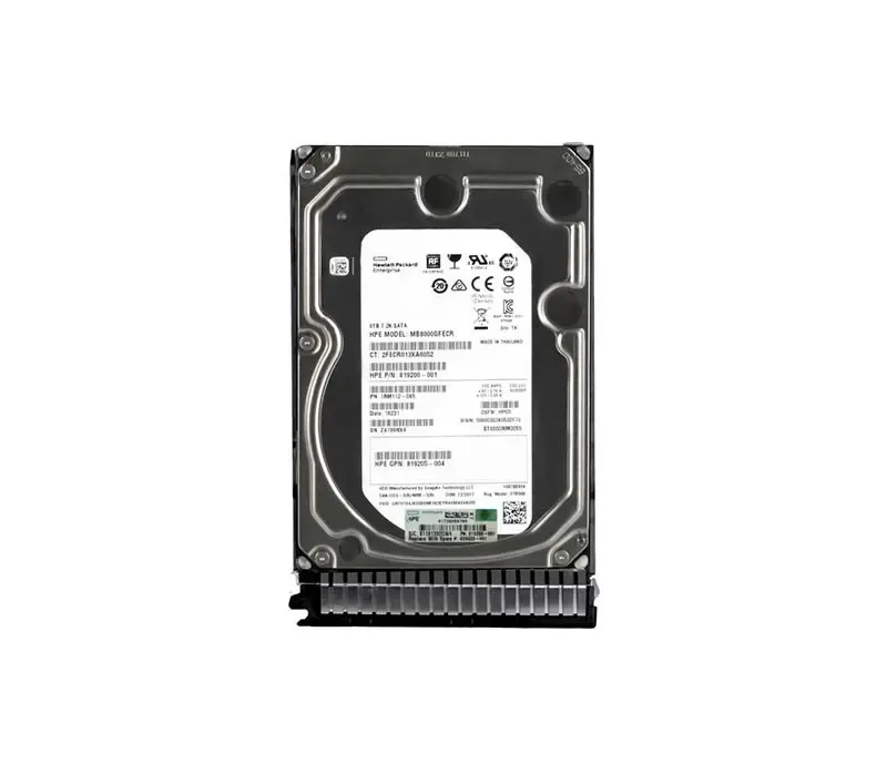 819200-001 - HP 8TB 7200RPM SATA 6Gb/s 3.5-inch Hard Drive