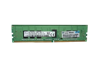 819410-001 - HP 8GB DDR4-2400MHz PC4-19200 ECC Registered CL17 288-Pin DIMM 1.2V Single Rank Memory Module