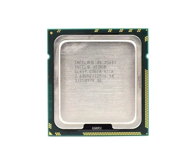 81Y6545 - IBM Intel Xeon DP Quad Core X5687 3.6GHz 1MB L2 Cache 12MB L3 Cache 6.4GT/s QPI Speed 32NM130W Socket FCLGA-1366 Processor for