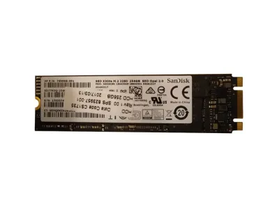 823957-001 - HP 256GB SATA 6Gb/s M.2 2280 Solid State Drive