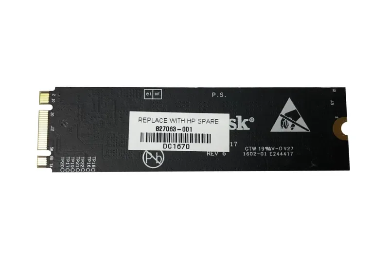 827063-001 - HP 128GB SATA 6Gb/s M.2 Solid State Drive