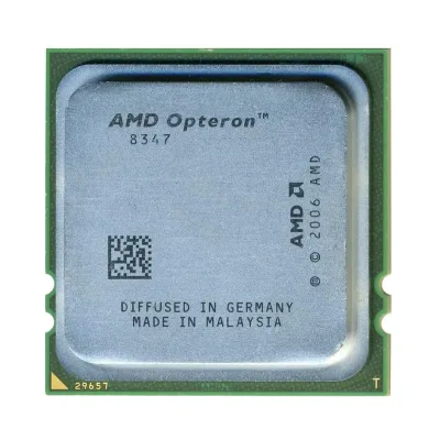 8347HE - AMD Opteron 8347 HE Quad-Core 1.90GHz 2MB L3 Cache Socket Fr2 Processor
