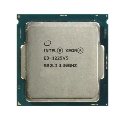 839316-001 - HP 3.30GHz 8.00GT/s DMI3 8MB L3 Cache Socket LGA1151 Intel Xeon E3-1225 v5 Quad Core Processor