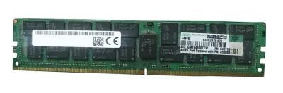 840760-091 - HP 128GB DDR4-2666MHz PC4-21300 ECC Registered CL19 288-Pin DIMM Octal Rank 1.2V Memory Module