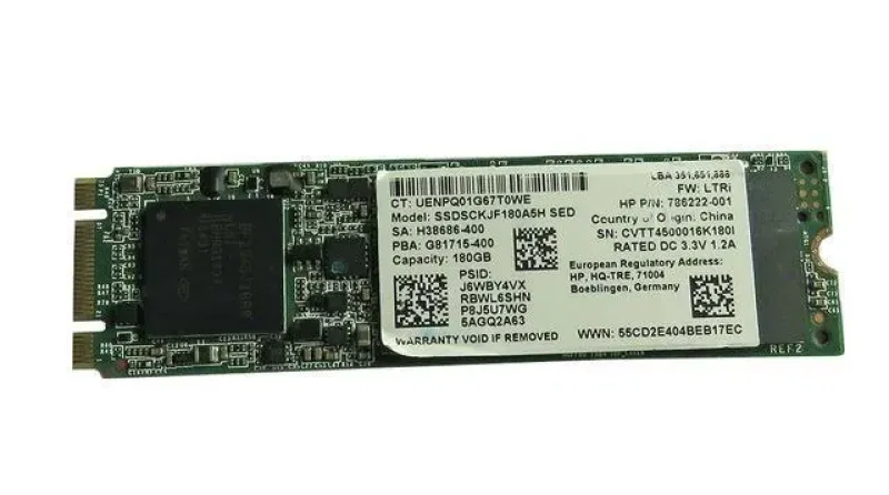 844863-001 - HP 180GB Triple-Level Cell SATA 6Gb/s Solid State Drive