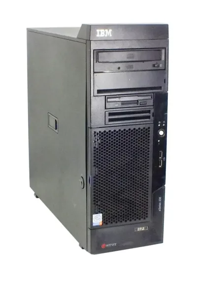 84822SU - IBM xSeries 206 1x Intel Pentium 4 3.00GHz CPU 256MB RAM 48x CD-ROM FDD Tower Server System