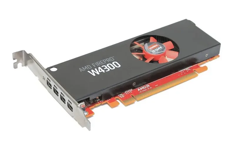 849051-001 - HP / AMD FirePro W4300 4GB GDDR5 128-Bit PCI Express x16 Video Graphics Card