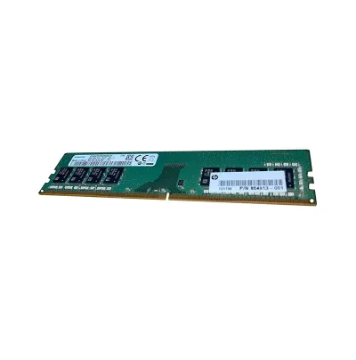 854913-001 - HP 8GB DDR4-2400MHz PC4-19200 ECC-Registered CL17 288-Pin DIMM 1.2V Single Rank Memory Module